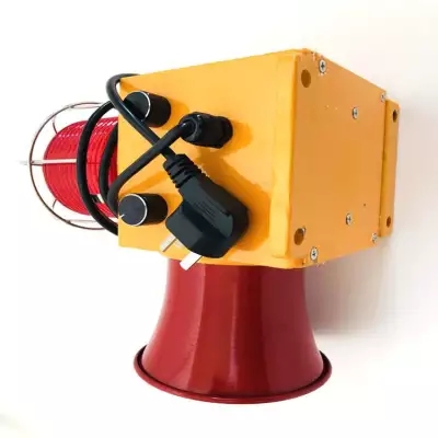 旋轉(zhuǎn)式警示燈LTE-1101J/220V報(bào)警器、一體化聲光信源指示器XDT-M-135FTY皮帶警鈴廠家